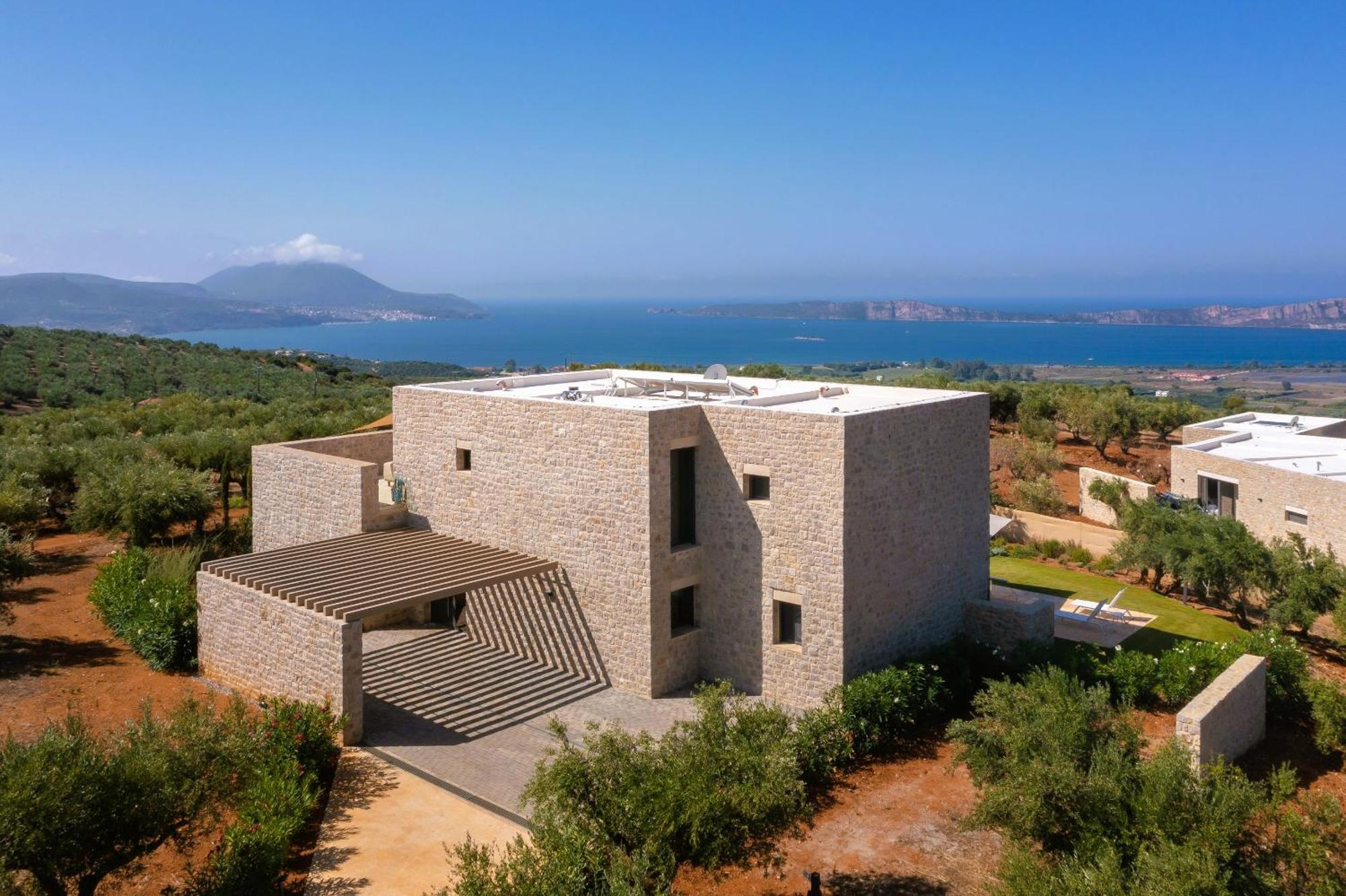 Вилла Messinian Nest Гиалова Экстерьер фото